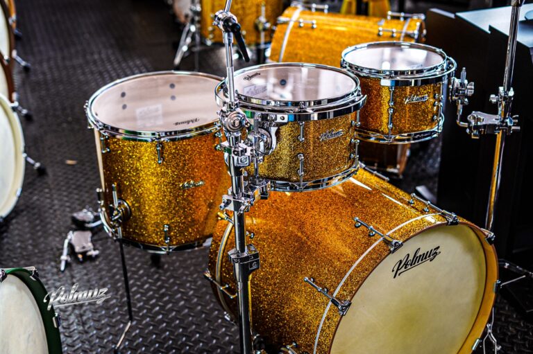 Perkusja Polmuz Model 2 Maple w kolorze Dark Gold Sparkle