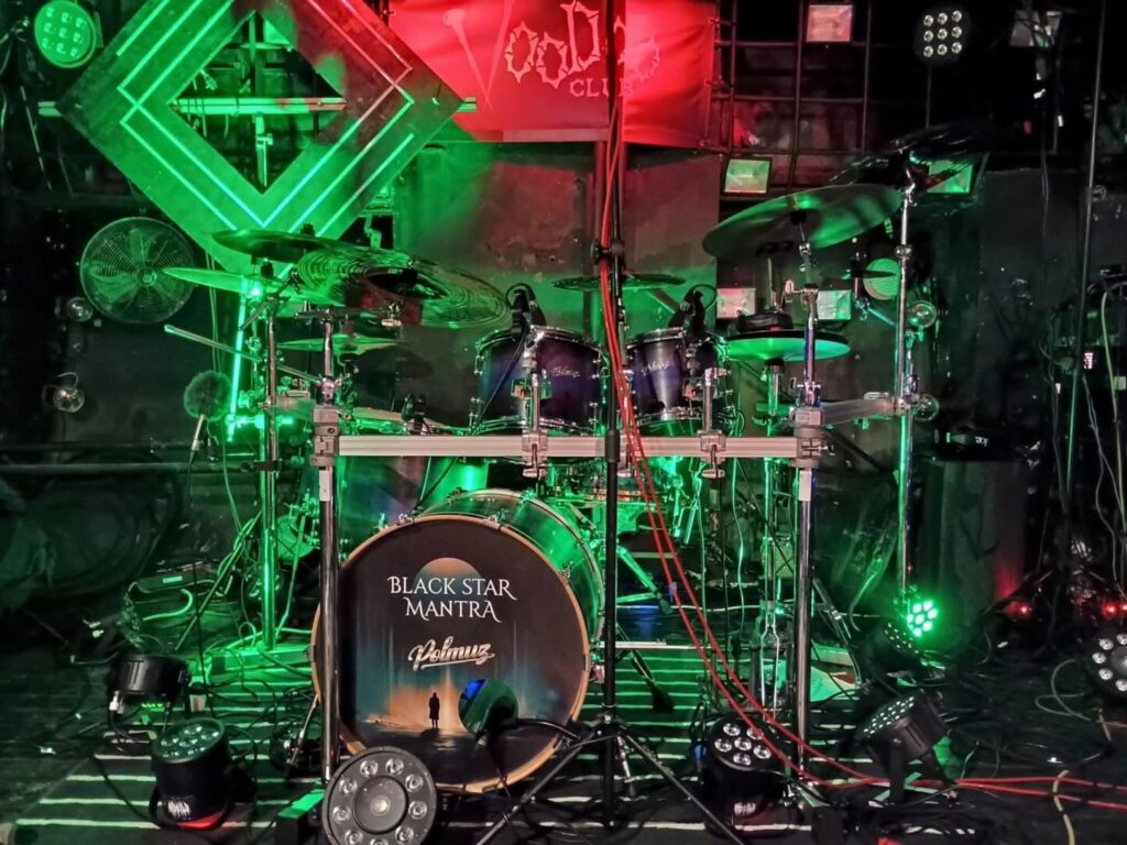 Maciek Karaś, Black Star Mantra — Polmuz Model 1 Maple · Bloodstock Metal 2 The Masses Polska — perkusja Polmuz