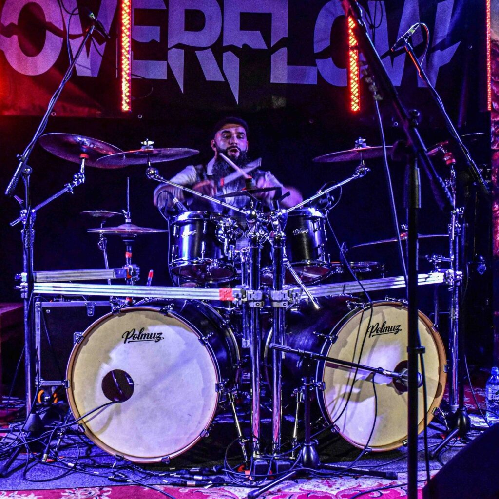 Jakub „Zyjon” Śliwiński, Overflow — koncert zespołu Overflow — perkusja Polmuz
