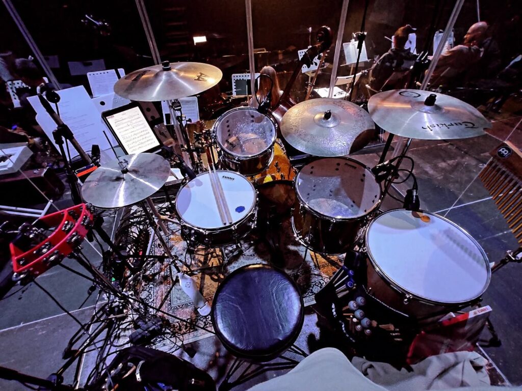 Klaudia Rucińska — z WAVE Orchestra — perkusja Polmuz